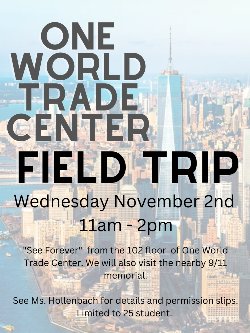 One World Trade Center Field Trip